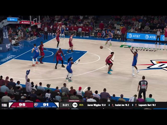 OKC Thunder Vs Houston Rockets  NBA 2K26 CPU vs CPU SIM 10/21/25