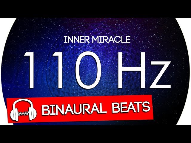 110 Hz Tone 1 Hour Binaural Beats Frequency LFO 7.83 hz Schumann Resonance 🎧
