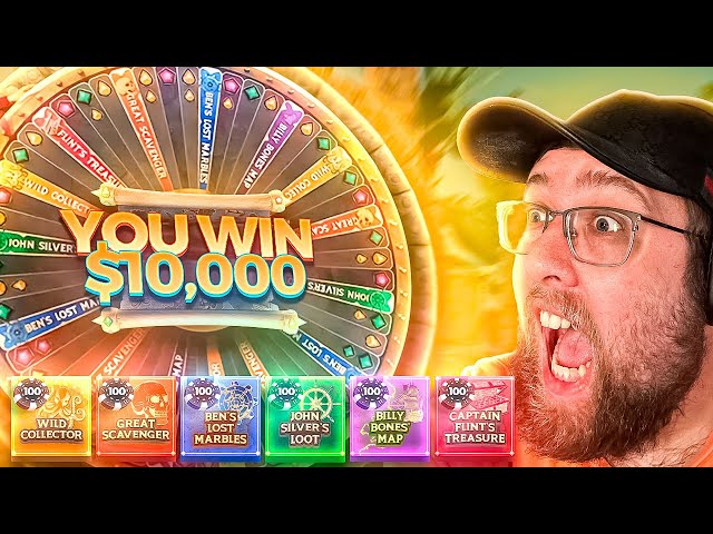 INSANE WIN ON NEW TREASURE ISLAND LIVE GAME SHOW!