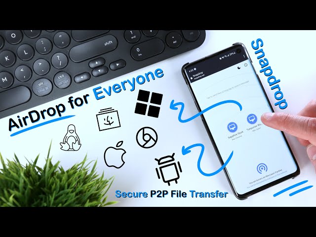 Snapdrop: AirDrop for Everything