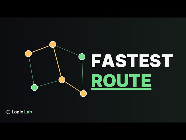 How Google Maps Finds the Fastest Route (Dijkstra Explained)