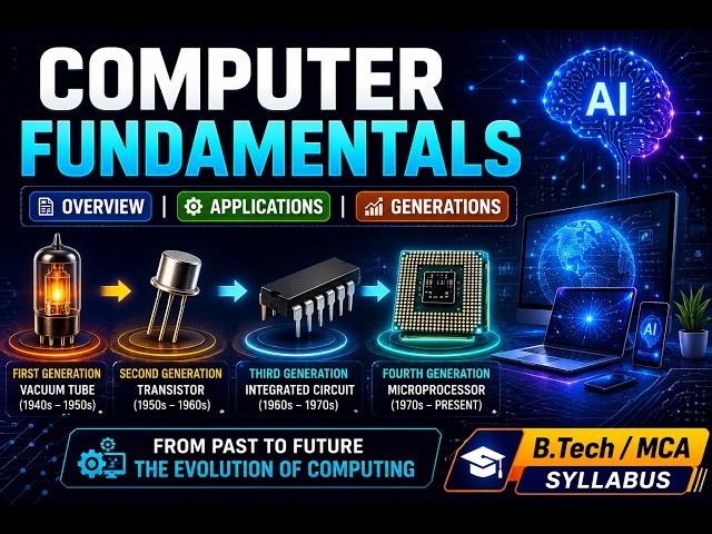 Introduction to computer fundamentals@TECHLOGICINSIGHTS #computerscience #computerbasics