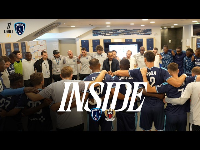 Inside the Paris FC locker room for their first home game