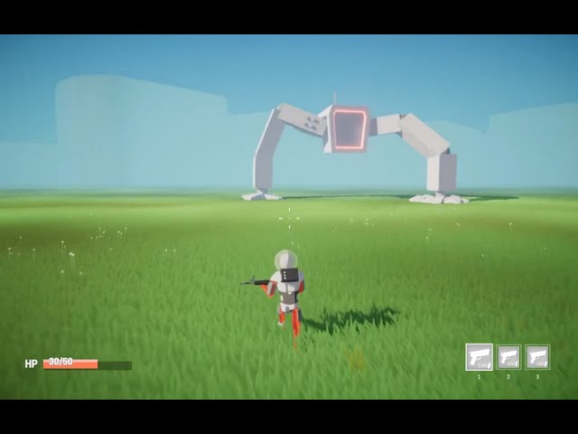 Climbing a moving robot - Unity game mini devlog