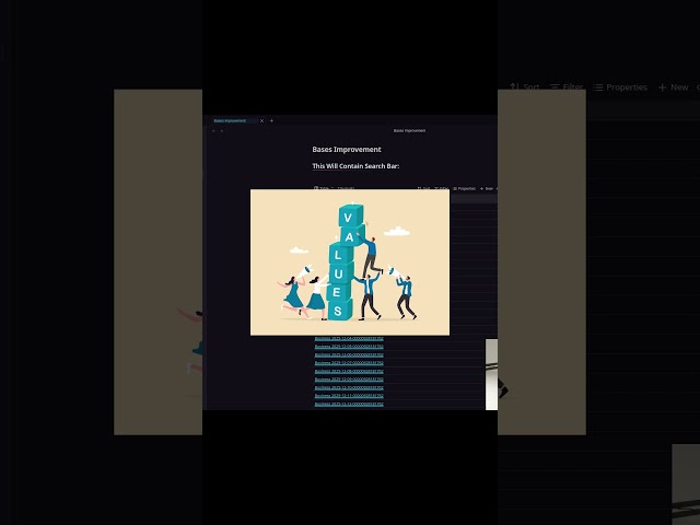 Bases Improvements — Dynamic Search for Obsidian Bases