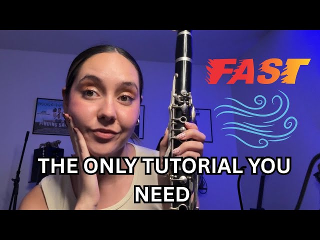 How to Play Clarinet FAST (Beginner Friendly)