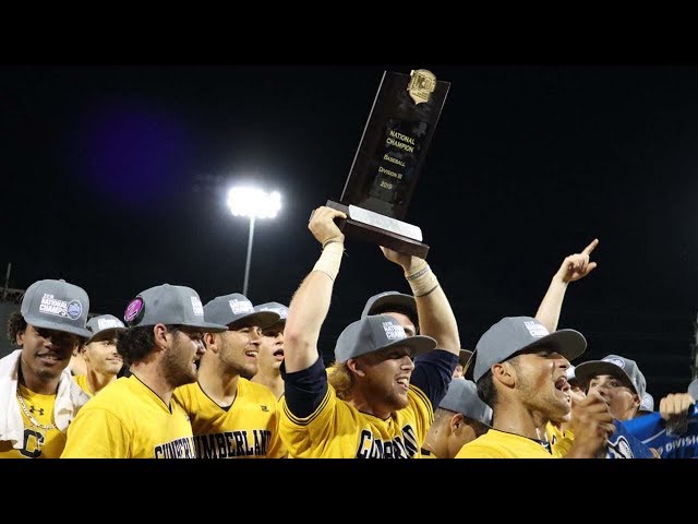 2019 NJCAA DIII Baseball World Series - Rowan Gloucester vs. Cumberland