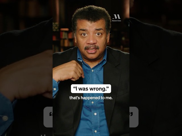 "I was wrong"