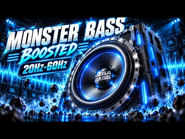 MONSTER BASS BOOSTED: Ultimate 20Hz-60Hz Audiophile Speaker Test Low Frequency Drop 🎧 Sound Check 🔥