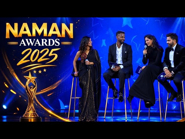 Naman Awards 2025 | Indian Cricket Team | Smriti and Hardik Pandya Together 