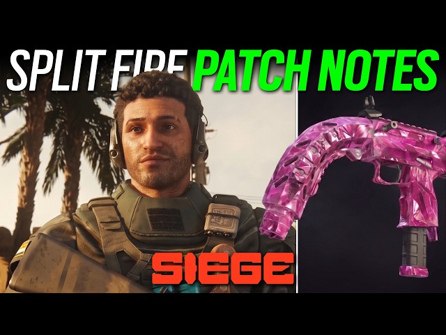Patch Notes - Death of Shields, SMG 12 & Defender DMR's - Rainbow Six Siege - Operation Split Fire