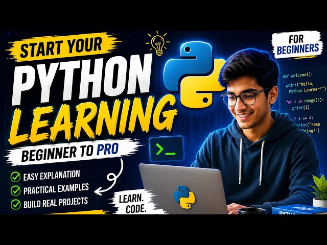  Introduction for Beginners 🐍 | Python Kya Hai & Kaise Start Kare? | 