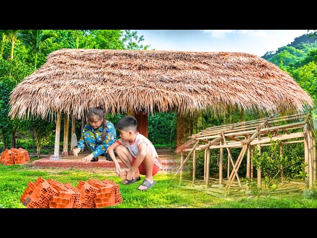 Full Video: How did single mom June build her wooden house? The entire process will surprise you.