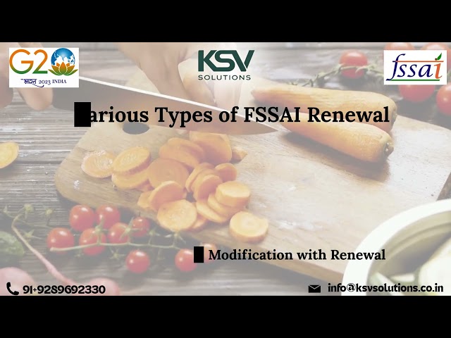 Keep your food business license valid with timely FSSAI Renewal! 🍽️✅