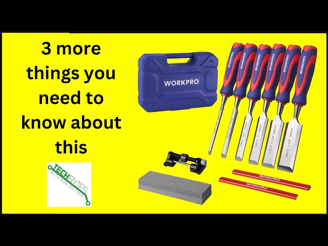 3 Things to know about the WORKPRO 10-Piece Wood Chisel Set