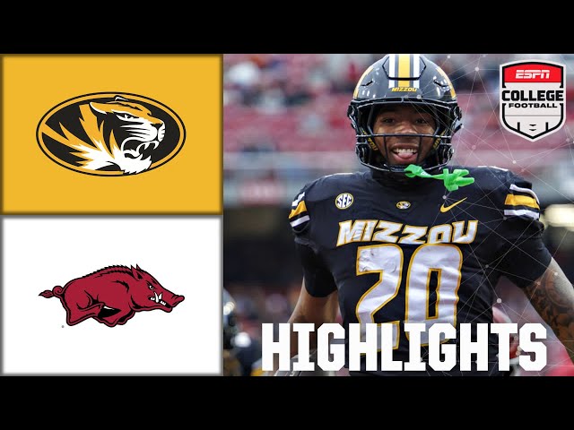 Missouri Tigers vs. Arkansas Razorbacks | Full Game Highlights | ESPN College Football