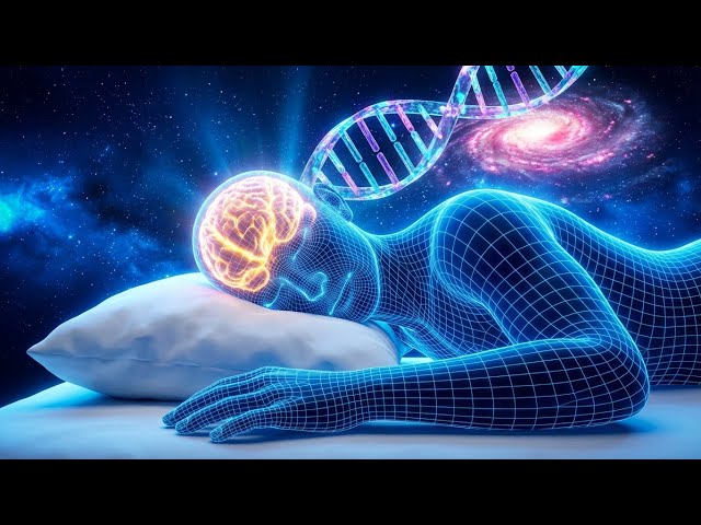 963Hz + 741Hz + 528Hz + 432Hz - Whole Body Regeneration,The DEEPEST Healing Sleep, Relieve Stress