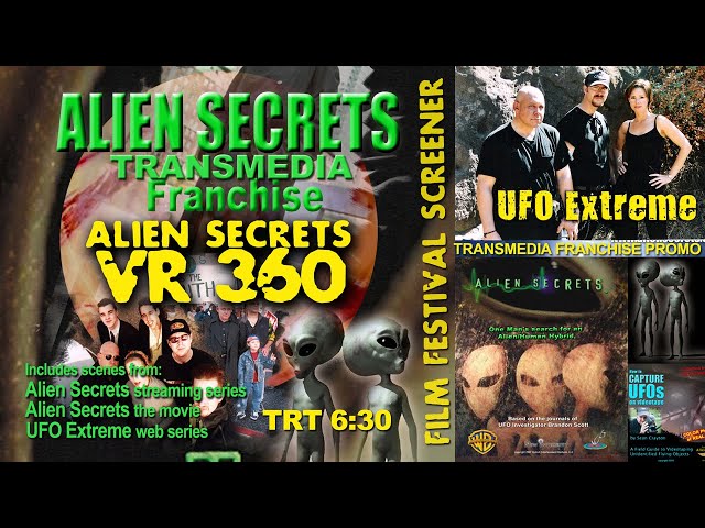 Alien Secrets Franchise VR-360 Experience (6:30)