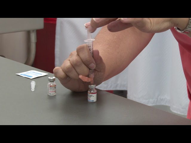 Reconstitution & draw single dose vial