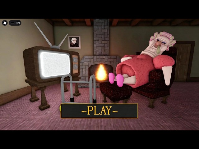 GRUMPY GRAN! ROBLOX SCARY OBBY Gameplay Walkthrough No Death 4K