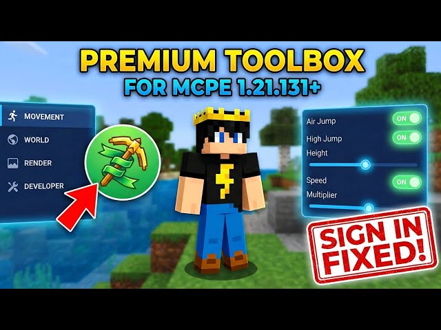 New 1.21.131+ 🔥 TOOLBOX FOR MCPE ( LATEST VERSION 💀) Minecraft Toolbox, Toolbox Minecraft