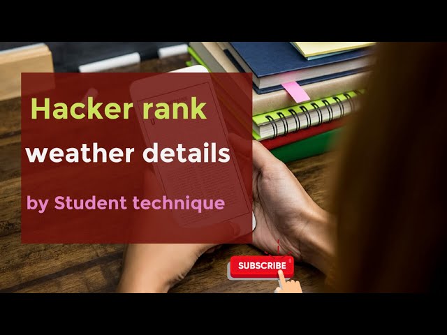 hackerrank | hacker rank weather detail solution | hacker rank angular basic weather detail solution