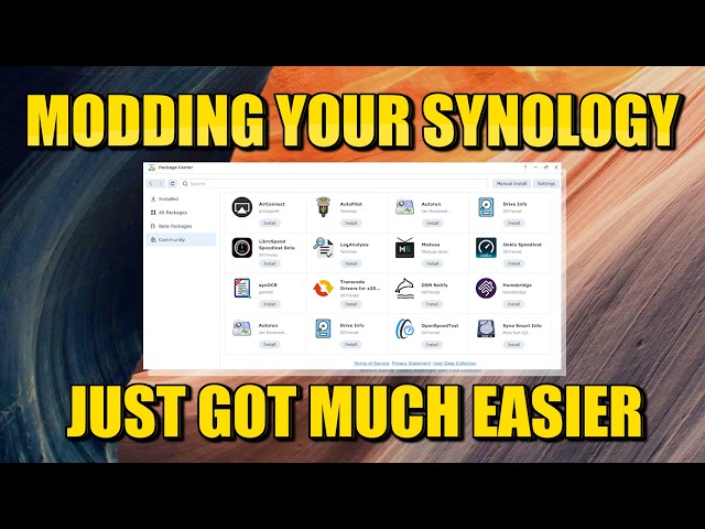 Synology Modding Just Got EASIER (Thanks Dave!)
