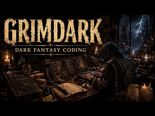 Dark Fantasy Coding | Grimdark Ambient Music for Late Night Programming ⚔️💻