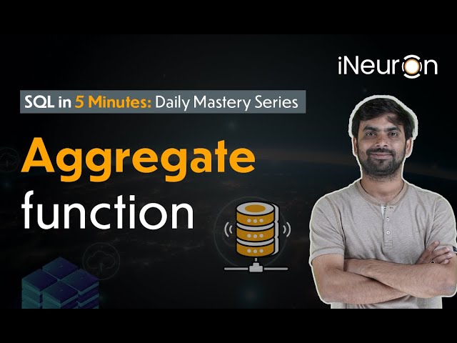 Aggregate Functions in SQL | SQL Tutorial