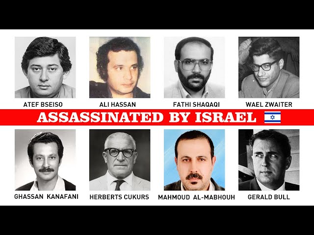 Every ISRAELI MOSSAD BRUTAL Assassination Explained