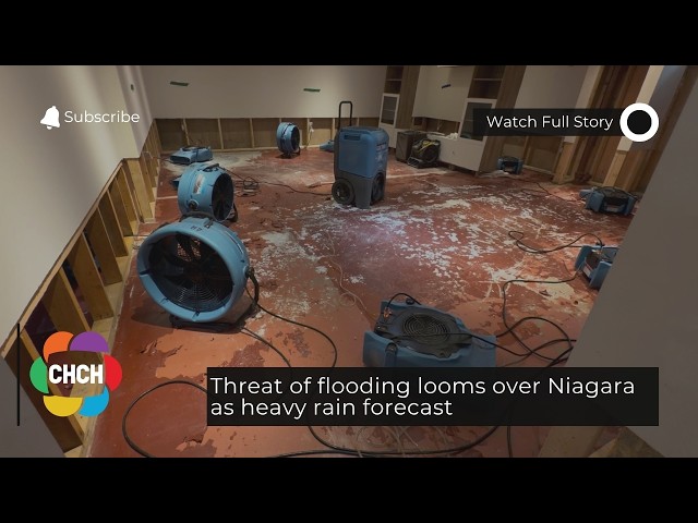 Threat of flooding looms over Niagara as heavy rain forecast