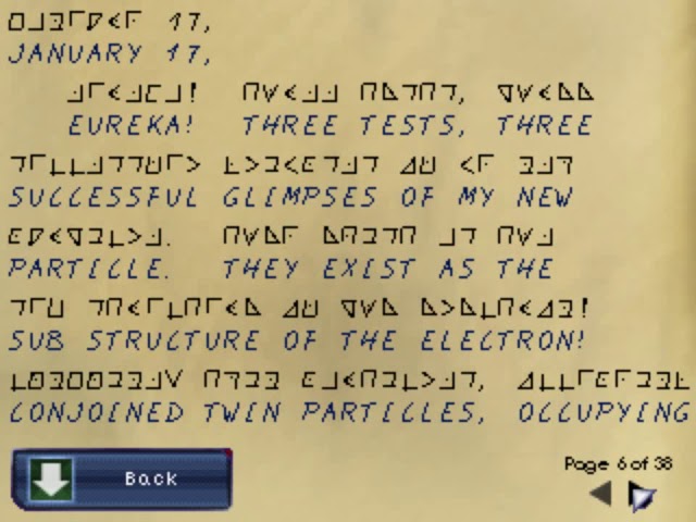Resonance - 15 Deciphering Dr Morales Journal (optional) (Decoder Ring)