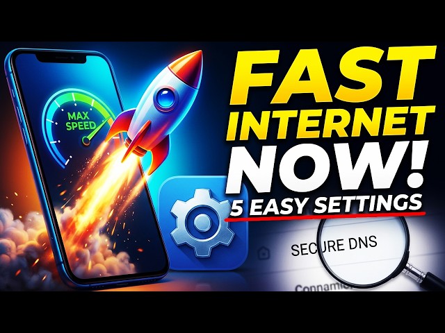 These 5 Settings Can Speed Up the Internet on Your Phone! Why is the internet slow
