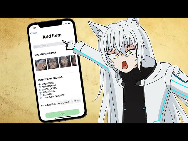 【Meme App Dev】 Building An Ambatukam Todo List App! Ambassing! #1