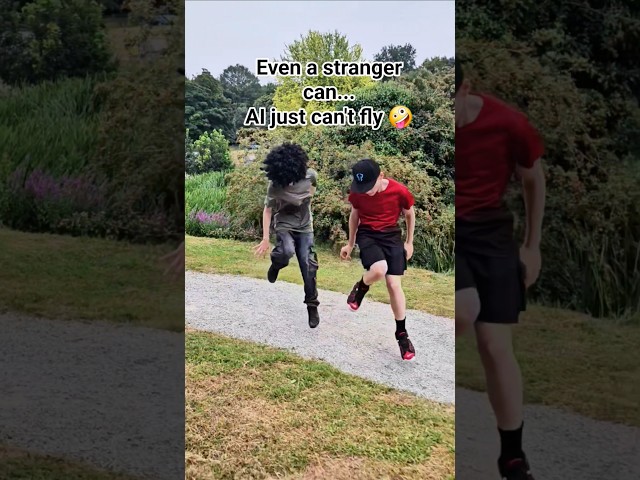 Even a stranger can… AI just can’t fly🚀 #dancechallenge #airwalk #dance