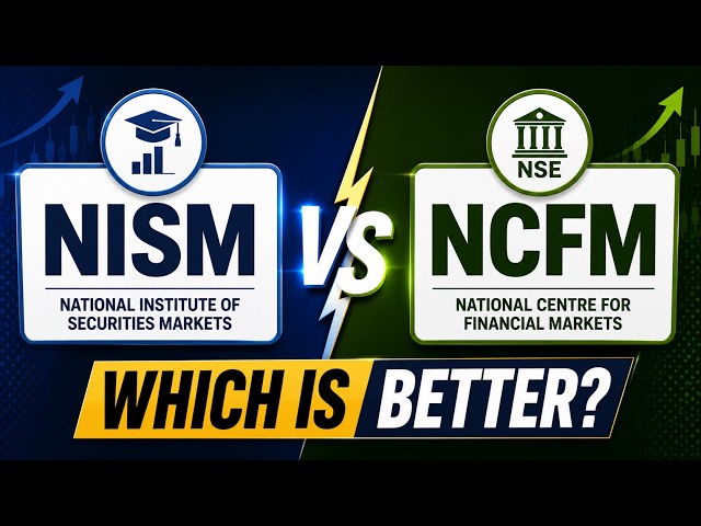 NISM vs NCFM | Which is Better? Best Short Term Finance Courses for Getting Jobs | Finance Prep