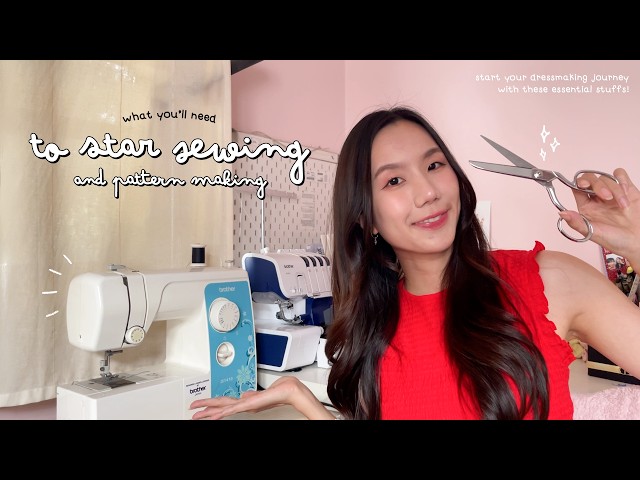 🧵 Basic Sewing Essentials: What do you need to start sewing clothes? A detailed explanation, easy...
