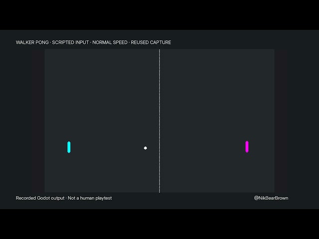 Inside Walker Pong: Code, Then Consequence