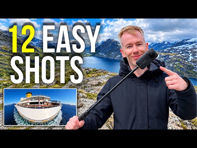 Insta360 X6: 12 Creative Shots In the Norwegian Fjords (Full Tutorial)