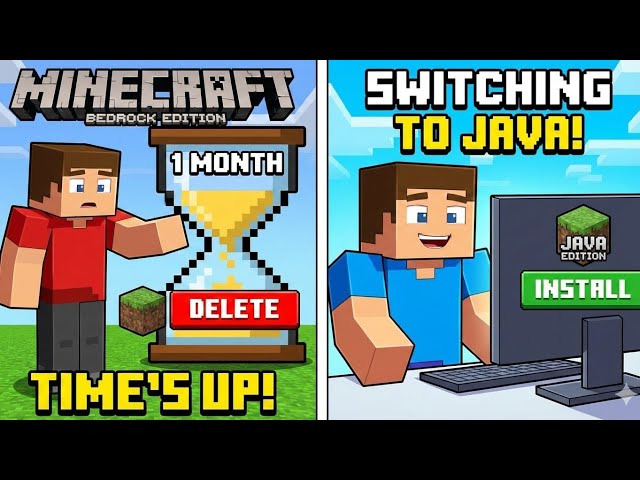 When I'll switch to java minecraft
