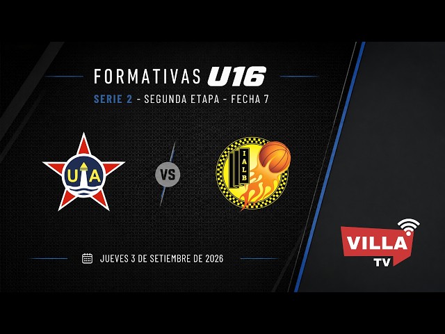 Unión Atlética 🆚 Larre Borges  |  Formativas U16 | Serie 2 | Segunda etapa | Fecha 7