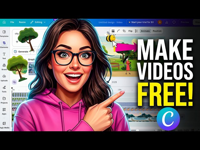 How to Create Animated Videos Using Canva for FREE in 2026