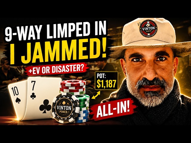 He Jammed Top Two For $550 At 1/3! Massive Punt?