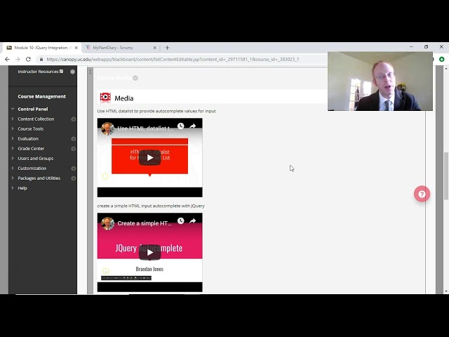 Module Overview: JQuery Autocomplete and Spring Boot Integration