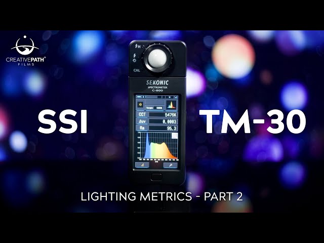 Part 2 | What is TM-30 and SSI? Demystifying Lighting Metrics with the Sekonic C-800