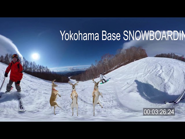 360度動画 VR 映像の編集方法がこんなに簡単にできるようになったぞ！【テストサンプル動画】