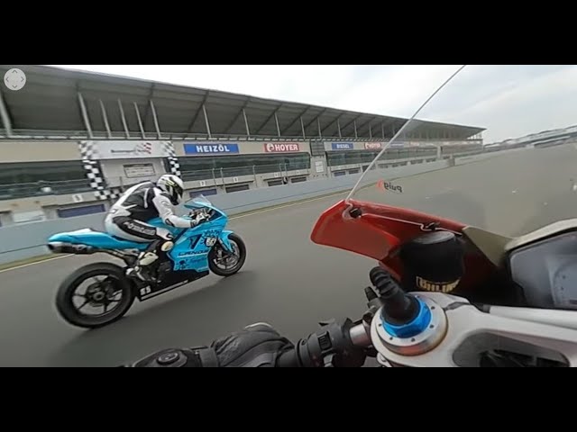 360° Video without World-Lock |  Part 2 | DUCATI 4U | Oschersleben 13-08-20 | Ducati Panigale 1299 S