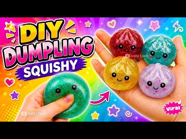 DIY viral mystery dumpling making at home /crafts to do when your bored with paper /easy paper craft