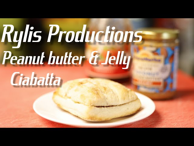 Peanut butter & Jelly on Ciabatta! Shot on the Canon R5 with RF 28-70mm lens