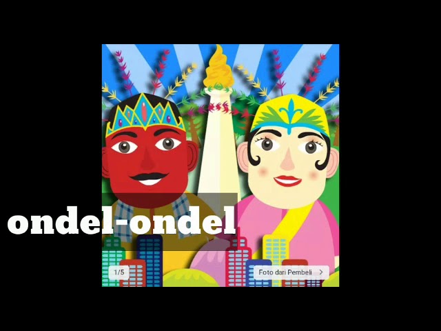 Video pembelajaran PLBJ Kelas 1 SD Ondel-Ondel